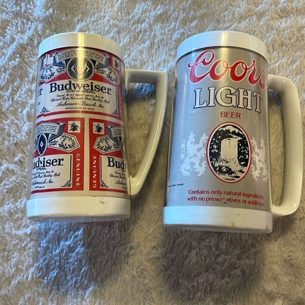Vintage beer cups